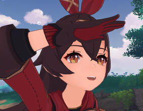 Amber (Genshin Impact) (Little Sister)